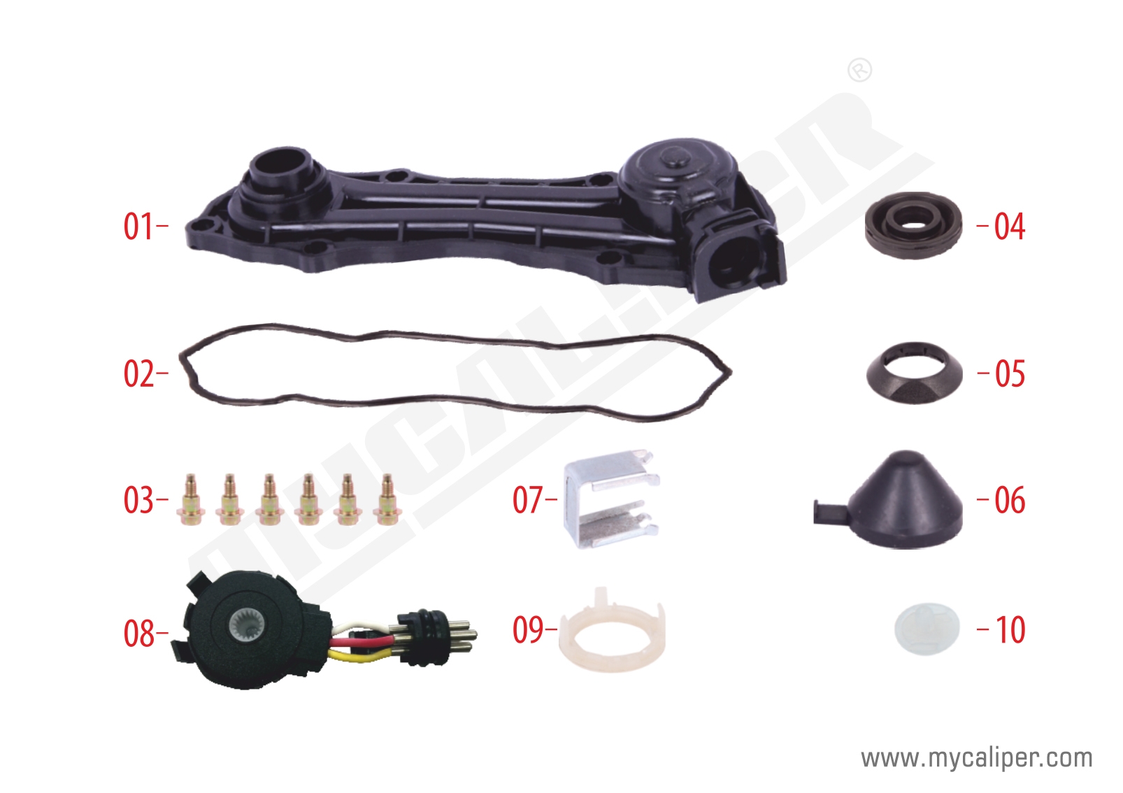 Caliper Sensor Cover (3 Cables Sensor - Mercedes)